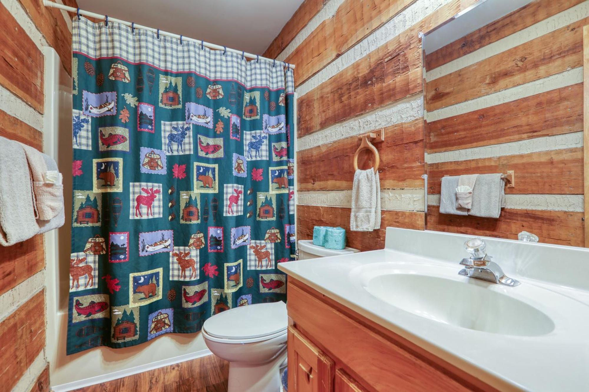 Creekside Memories Cabin Cosby Eksteriør bilde